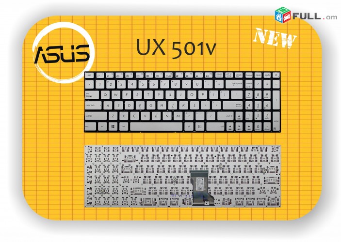 Keyboard Asus ux501v Notebook UX501 UX501J UX501JW UX501V UX501VW N501 N501J N501JW