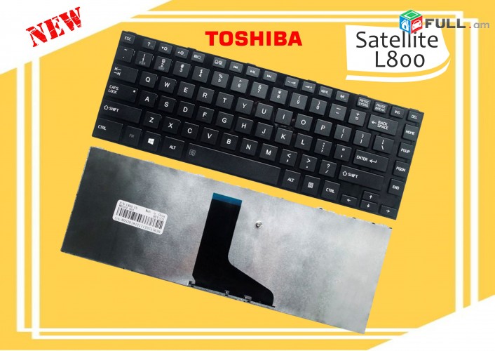 Keyboard Toshiba Satellite L800 L800D L805 L805D L830 L830D L835 L835D L840 L840D L845 