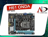  H61-Onda Материнская плата  motherboard մայրական սալիկ Материнская плата matirinski plata materinka