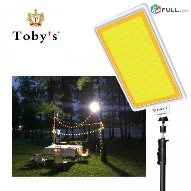 Tobys 980W 90 COB Sanara Camping Full Photography Lighting Photo Studio Bags LED Light