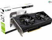 Gaming Mining Video card VGA Palit DUAL RTX 3060 12Gb GDDR6 Նոր փակ տուփով Ներառյալ ԱԱՀ