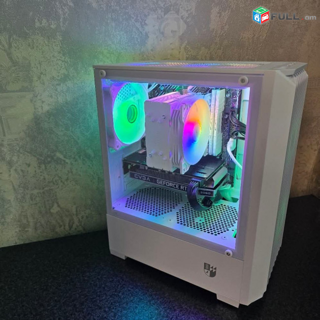 Խաղային համակարգիչ Cpu-i5 11500 2.70-4.60ghz Ram-16gb Crucial Ballistix 3200mhz (2x8) Gpu-Evga Rtx2060 6gb Ssd-256gb m2 nvme,512gb sata (new) Motherboard-Asus Prime H510M-K Case-iron pride warrior Z5 (new) 