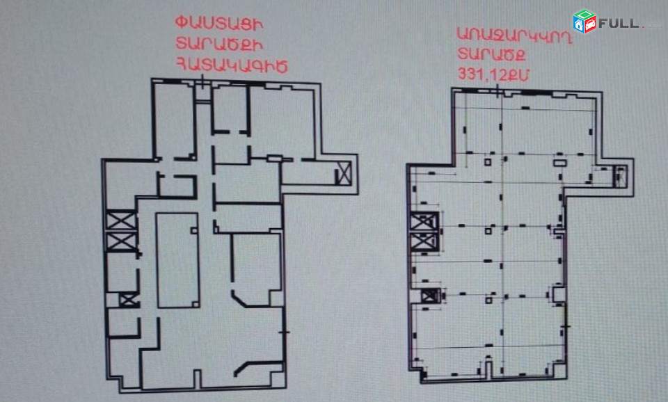 Փոքր Կենտրոնում վարձակալության է տրվում ընդարձակ, հասարակական նշանակության կոմերցիոն տարածք, For rent, կոդ G2497