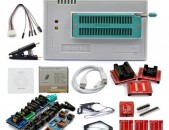 Programmator Tl866II плюс + 13 original adapters Նոր + ARAQUM