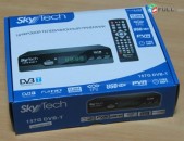 DVBT2 թվային ընդունիչ SKYTECH 157G + անվճար առաքում և տեղադրում