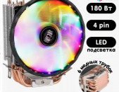 Processor cooler/Башенный кулер для процессора Big 180Вт с 6 медными трубками LED 4-pin PWM