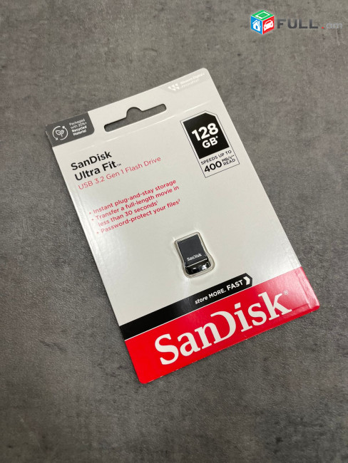 Ֆլեշկա SanDisk 128 GB 400MB/s Ultra Fit