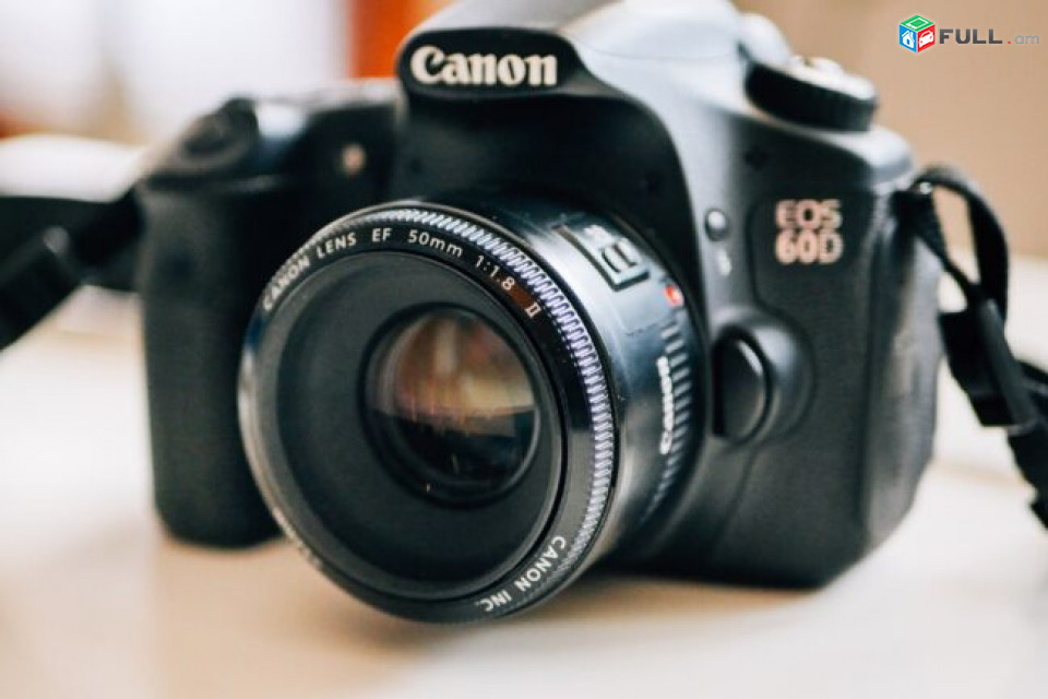 Canon EOS 60D DSLR Camera (Body) canon 50mm 1.8 lens.