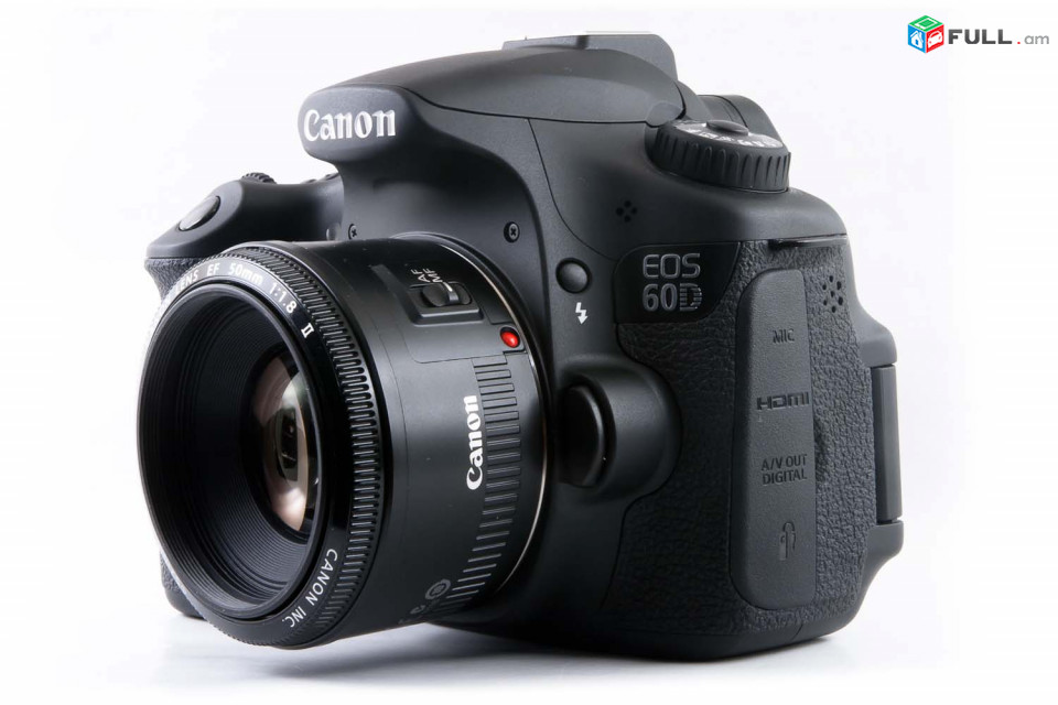 Canon EOS 60D DSLR Camera (Body) canon 50mm 1.8 lens.