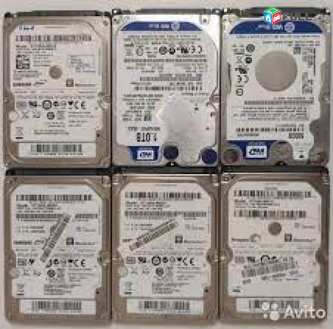 HDD sata  Կոշտ Սկավառակ, Seagate, Toshiba, WD, Hitachi, Samsung