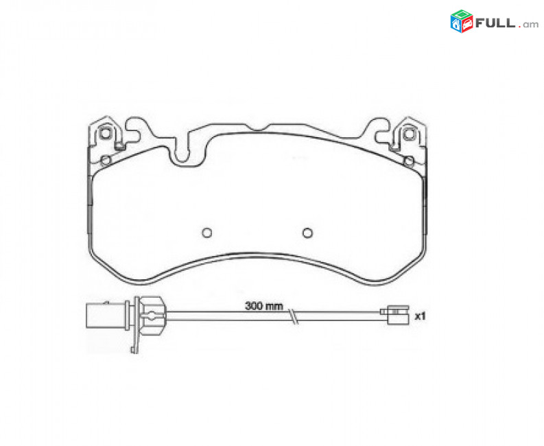 MERCEDES , AUDI դիմացի արգելակման կոճղակ, Колодки тормозные
