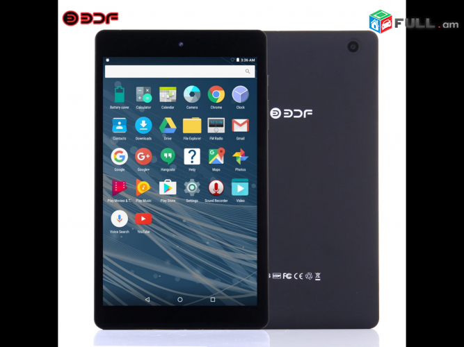 Պլանշետ Tab BDF 8" դույմ Android PC wifi 64GB sim qart LCD էկրան