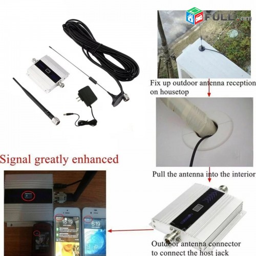 GSM 2G / 3G / 4G 900 MHz Phone Signal Repeater Усилитель usilitel heraxos 