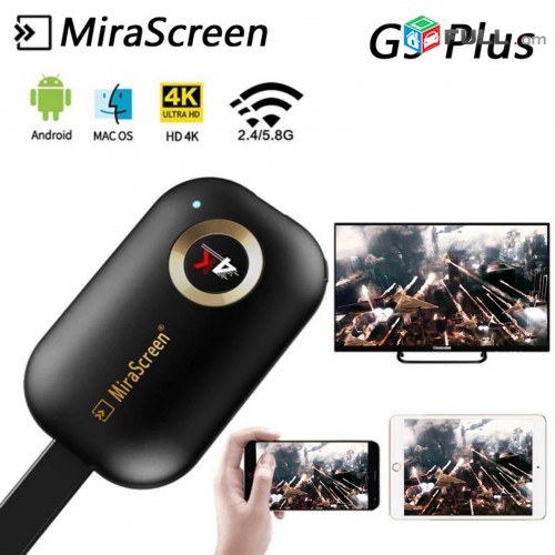 Smart 4K UHD wireless display Any cast Mirascreen 2,4G 5G HDMI wifi սմարթ tv