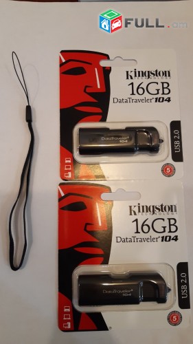 16 gb kingston DT104 ֆլեշկա usb 2 fleshka USB 2 Flash Drive ORIGINAL