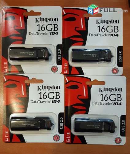 16 gb kingston DT104 ֆլեշկա usb 2 fleshka USB 2 Flash Drive ORIGINAL