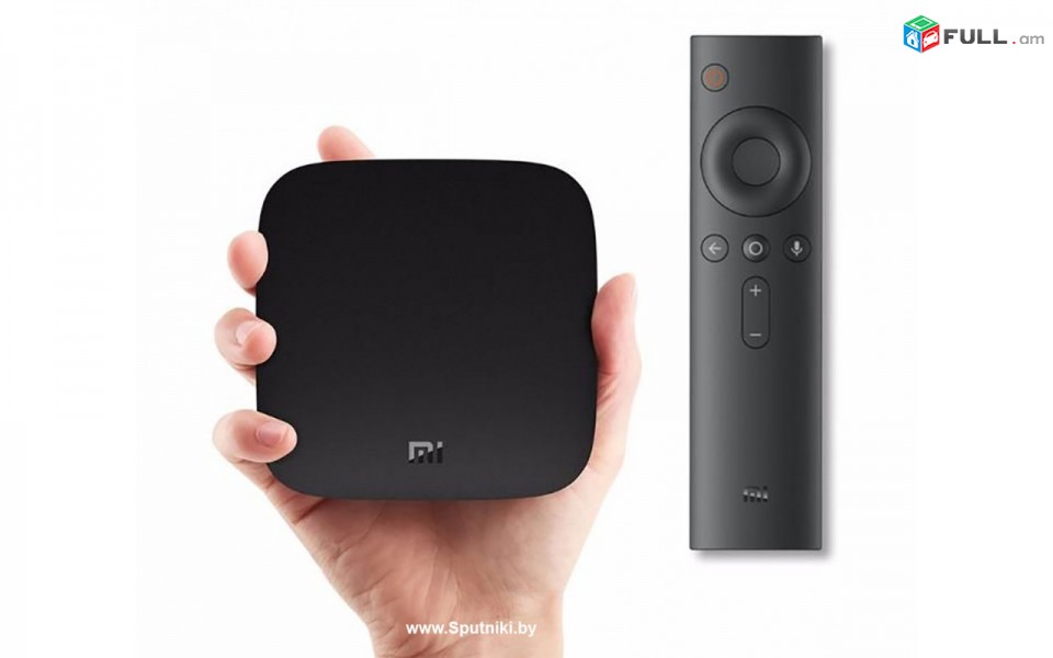 Xiaomi Mi TV Box HDR + Bluetooth + Goggle assistant and Voice control support SMART