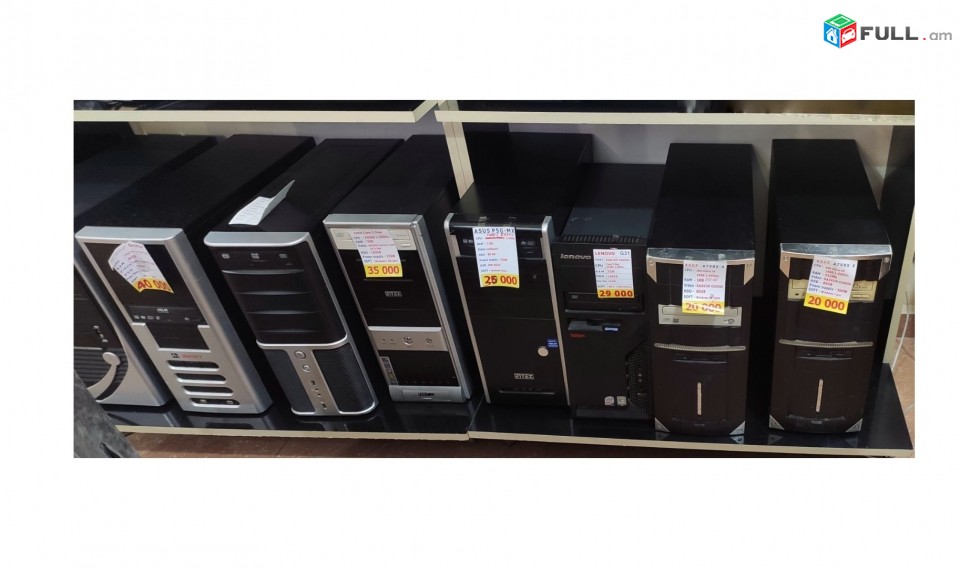Համակարգիչ Computer Gigabyte GA P35 RAM 4GB HDD 500GB PSU 330W Windows 10, компьютер