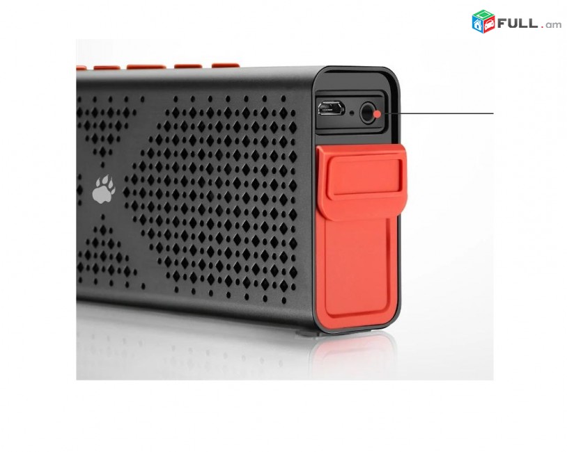 BlitzWolf F1 IPX4 1800 мАч Aux-in Bluetooth-колонка անլար բարձրախոս (դինամիկ)