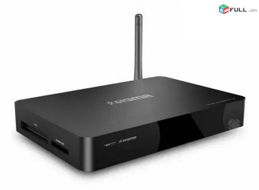 ТВ-приставка DIGMA HDMP-605 Smart TV Box Թվային սարք հեռուստացույցի համար HDMI, USB 2.0 Type A x 3