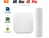 ТВ-приставка XIAOMI 4S Pro 1,9 Ghz 5G WiFi Smart TV Box Թվային Սմարթ սարք հեռուստացույցի համար