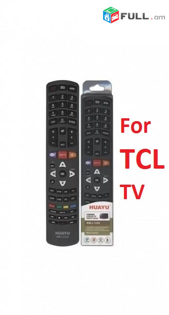 Հեռակառավարման վահանակ Remote Control универсальный пульт для TCL Universal L1508V LED LCD TV