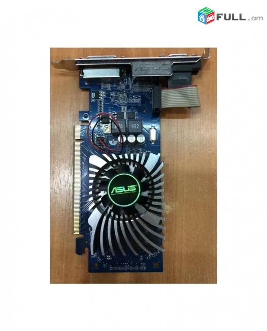 Videocard ASUS GeForce® 210 1GB DDR3 64 bit 1200 mghz Վիդեո քարդ Видеокарта HDMI VGA DVI