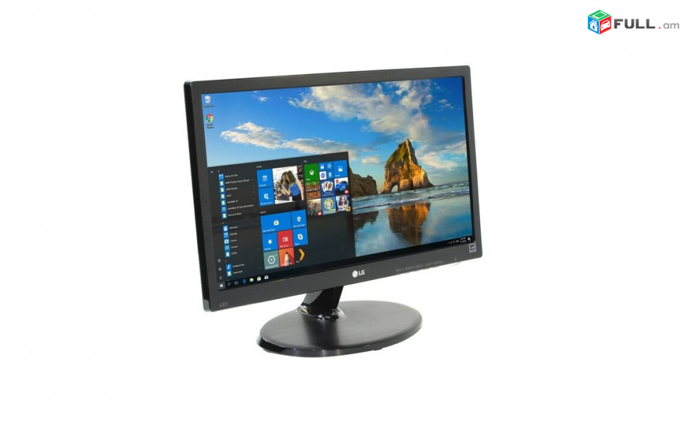 19" LG 19M38A-B LCD Monitor Մոնիտոր 1366 x 768 VGA HDMI Монитор 60Ghz TN