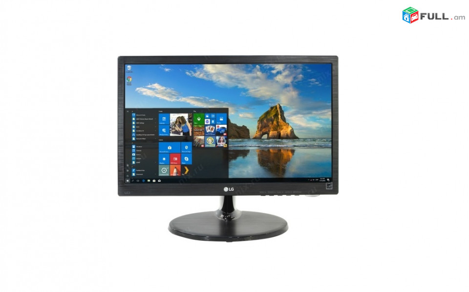 19" LG 19M38A-B LCD Monitor Մոնիտոր 1366 x 768 VGA HDMI Монитор 60Ghz TN