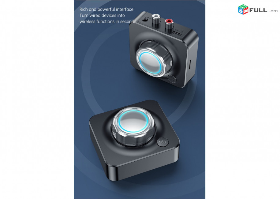 Bluetooth 5.0 Receiver Audio wireless Adapter аудио адаптер աուդիո ադապտոր - ընդունիչ joystick reguliator