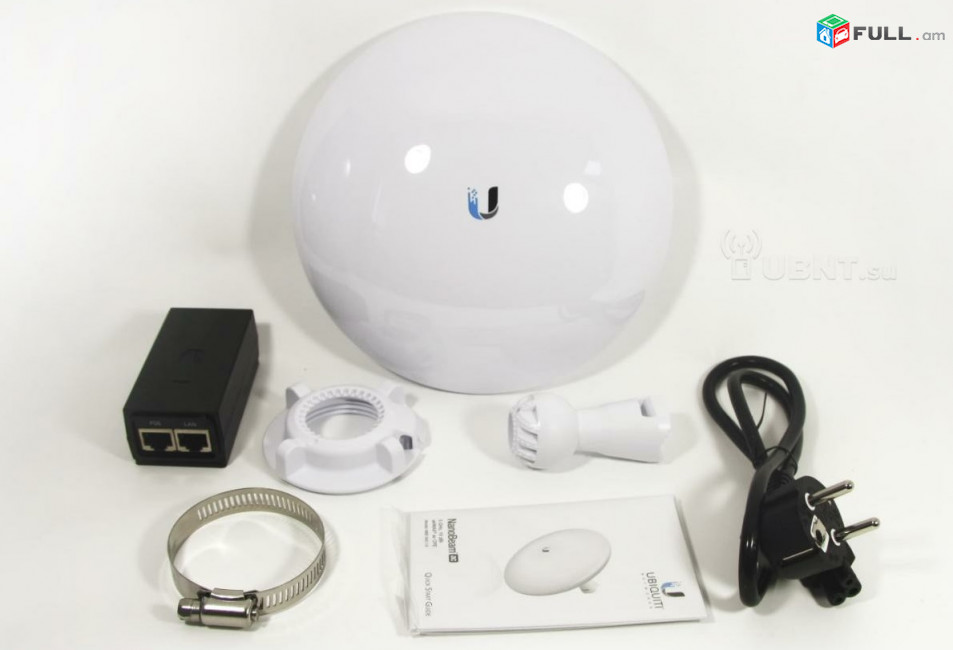 ubiquiti NanoBeam 5GHz 19dBi airMAX 5-15km network antena radio նոր անտենա Антена wifi 