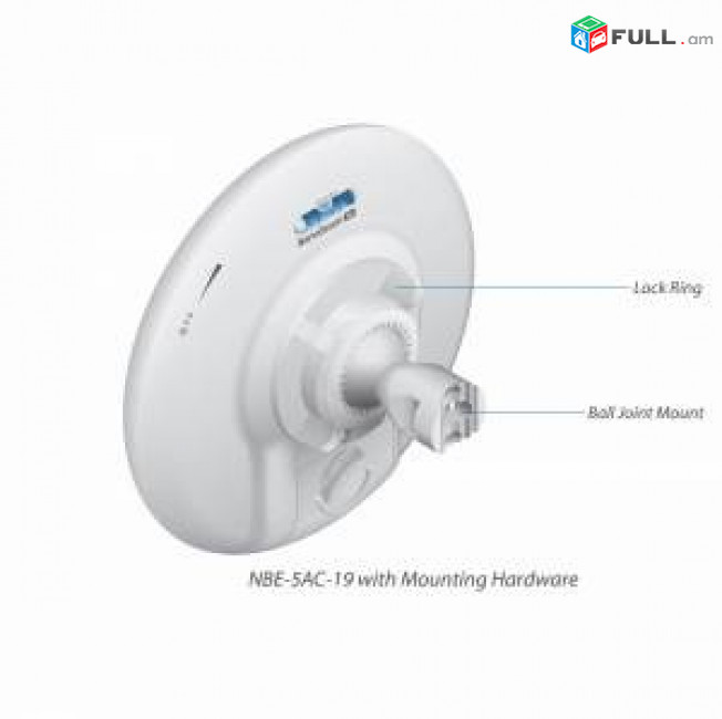 ubiquiti NanoBeam 5GHz 19dBi airMAX 5-15km network antena radio նոր անտենա Антена wifi 