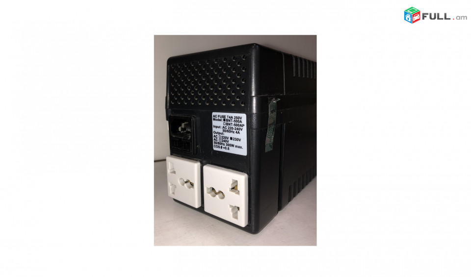 UPS Powercom Black Knight BNT-500A 300W ИБП аккамулятор Մարտկոց Սնուցման բլոկ 