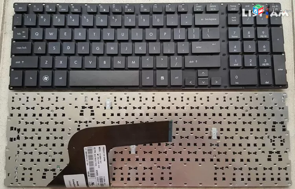 HP ProBook 4510 4510s 4515s 4710s 4750s Laptop US Keyboard ստեղնաշար клавиатура