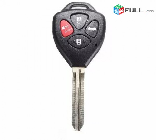 TOYOTA banali toyota Բանալիներ 4 Կոճակ (Լրիվ Նոր)