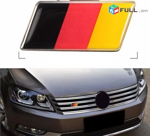 Ablicovkayi emblem Germany Flag Ablocovkayi Logo (Գերմանական մեքենաների համար)