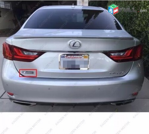 LEXUS F SPORT Emblem metaxakan lexus emblem logo (Բարձր Որակ)