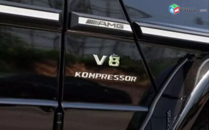 Mercedes-Benz KOMPRESSOR Emblem kompressor logo (բարձր որակ)