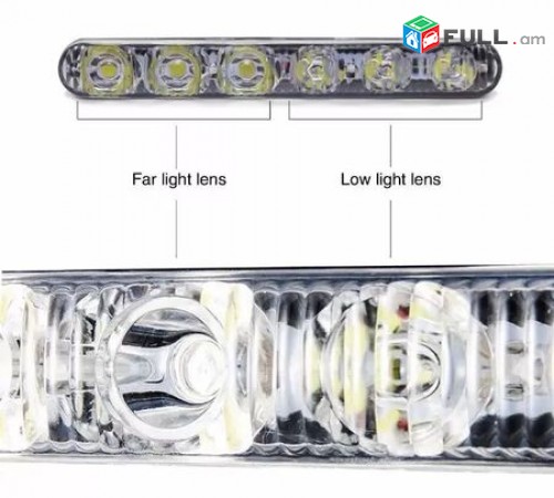 Avtoi Halogen 6 LED Luys 1 Zuyg Bardzr Voraki prativatumannik, antitumannik