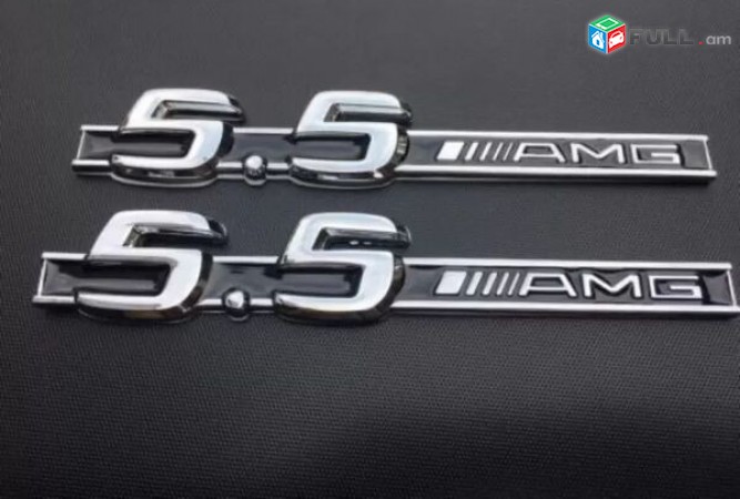 5.5 AMG Emblem metaxakan amg logo (բարձր որակ)