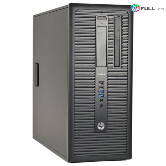 HP Prodesk 600 G1, i5-4570 3,20GHz, 4GB DDR3, 500GB HDD, DVD, Win 10 Pro