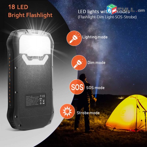 Arevayin Power Bank, 26.800mAh, Zaryadchnik, Pawer Bank, pover bank, PowerBank
