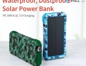 Solar Power Bank PowerBank Arevayin Mardkoc Arevain Panel Kompas 20.000 MAh Charger