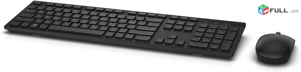 Dell KM636 Wireless Keyboard & Mouse Combo (5WH32), Black.distancion klaviatura ev mknik.stexnashar ev mknik