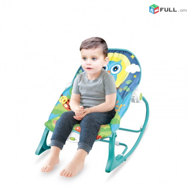 Մանկական ճոճաթոռ " iBaby ", ունի վիբրացիա և ձայներ chochator աթոռ ճոճանակ