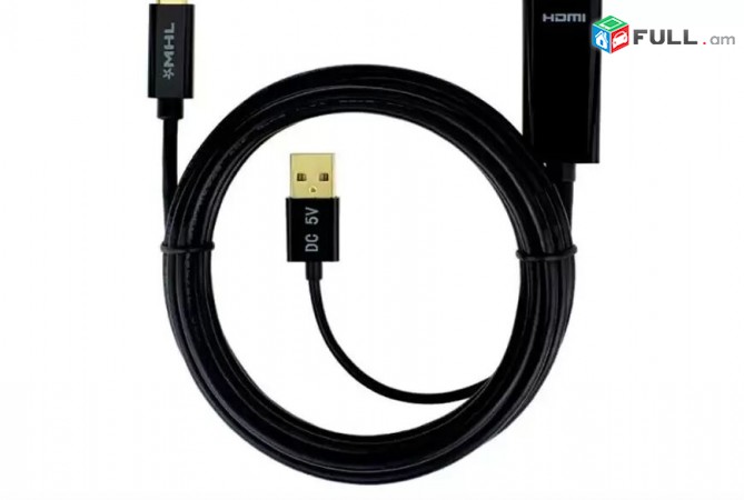 Lriv Nor, MHL USB 3.1 Type C to HDMI 1080P HDTV Cable Adapter