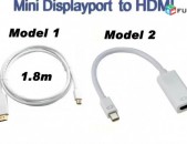 Full HD Mini DisplayPort To HDMI Converter - Model 2 ev Model 1