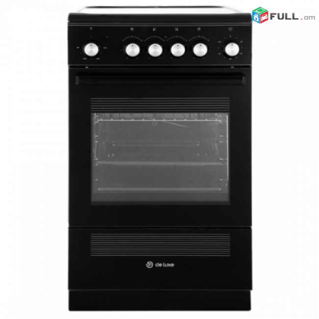 Գազօջախ  DELUXE 5040.38G Black
