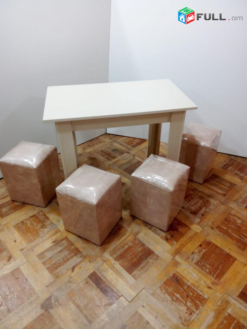 Խոհանոցի Սեղան _ 4_Պուֆիկով