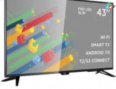 Android Smart TV Ergo 43 109sm. DVB-T2, S2, Wi-Fi